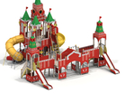 OO5671 - Детский игровой комплекс «Кремль» | Архив - Благоустройство территории, "КРЫМ СКВЕР"