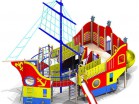 Детский игровой комплекс «Корабль1» арт.0847 - Благоустройство территории, "КРЫМ СКВЕР"