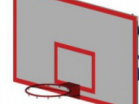 Баскетбольный щит арт.1254 - Благоустройство территории, "КРЫМ СКВЕР"