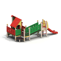 005104 - Детский игровой комплекс - Благоустройство территории, "КРЫМ СКВЕР"