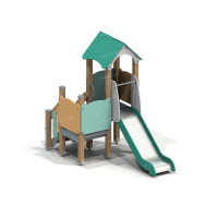 005145 - Детский игровой комплекс «Мини» - Благоустройство территории, "КРЫМ СКВЕР"