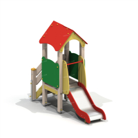 005117 - Детский игровой комплекс «Мини» - Благоустройство территории, "КРЫМ СКВЕР"