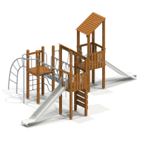 005360 - Детский игровой комплекс - Благоустройство территории, "КРЫМ СКВЕР"