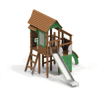 005376 - Детский игровой комплекс - Благоустройство территории, "КРЫМ СКВЕР"