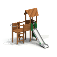 005387 - Детский игровой комплекс - Благоустройство территории, "КРЫМ СКВЕР"