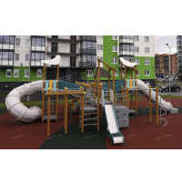 005441 - Детский игровой комплекс - Благоустройство территории, "КРЫМ СКВЕР"