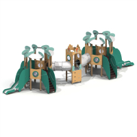 005445 - Детский игровой комплекс - Благоустройство территории, "КРЫМ СКВЕР"