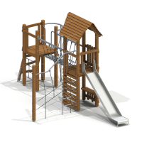 005362 - Детский игровой комплекс - Благоустройство территории, "КРЫМ СКВЕР"