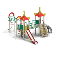 005416 - Детский игровой комплекс - Благоустройство территории, "КРЫМ СКВЕР"