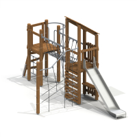 005363 - Детский игровой комплекс - Благоустройство территории, "КРЫМ СКВЕР"