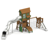 005373 - Детский игровой комплекс - Благоустройство территории, "КРЫМ СКВЕР"