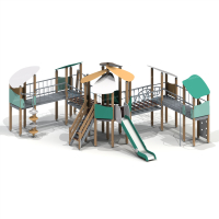 005421 - Детский игровой комплекс - Благоустройство территории, "КРЫМ СКВЕР"