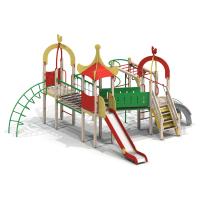 005447 - Детский игровой комплекс - Благоустройство территории, "КРЫМ СКВЕР"