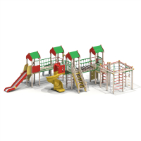 005560 - Детский игровой комплекс - Благоустройство территории, "КРЫМ СКВЕР"