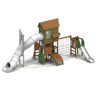 005383 - Детский игровой комплекс - Благоустройство территории, "КРЫМ СКВЕР"