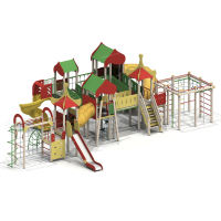 005563 - Детский игровой комплекс - Благоустройство территории, "КРЫМ СКВЕР"