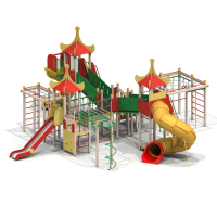 005451 - Детский игровой комплекс «Фантазия» - Благоустройство территории, "КРЫМ СКВЕР"