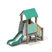 005142 - Детский игровой комплекс «Мини» - Благоустройство территории, "КРЫМ СКВЕР"