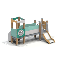 005226 - Детский игровой комплекс - Благоустройство территории, "КРЫМ СКВЕР"