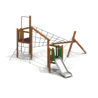 005400 - Детский игровой комплекс - Благоустройство территории, "КРЫМ СКВЕР"