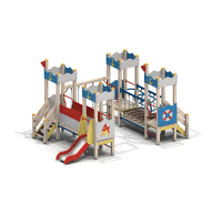 005281 - Детский игровой комплекс «Золотая рыбка» - Благоустройство территории, "КРЫМ СКВЕР"