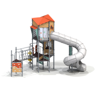 005504 - Детский игровой комплекс «Траектория» - Благоустройство территории, "КРЫМ СКВЕР"