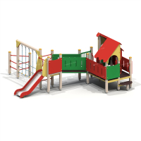 005115 - Детский игровой комплекс - Благоустройство территории, "КРЫМ СКВЕР"