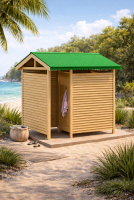 Раздевалка "Комфорт" арт. 9785 - Благоустройство территории, "КРЫМ СКВЕР"