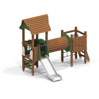 005389 - Детский игровой комплекс - Благоустройство территории, "КРЫМ СКВЕР"