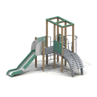 005464 - Детский игровой комплекс - Благоустройство территории, "КРЫМ СКВЕР"