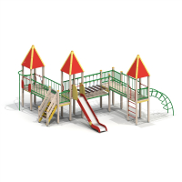 005307 - Детский игровой комплекс - Благоустройство территории, "КРЫМ СКВЕР"