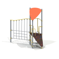 005502 - Детский игровой комплекс «Траектория» - Благоустройство территории, "КРЫМ СКВЕР"