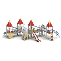 005308 - Детский игровой комплекс - Благоустройство территории, "КРЫМ СКВЕР"