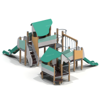 005132 - Детский игровой комплекс - Благоустройство территории, "КРЫМ СКВЕР"