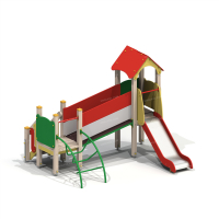 OO5144 - Детский игровой комплекс «Мини» | Архив - Благоустройство территории, "КРЫМ СКВЕР"