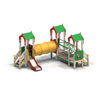 005222 - Детский игровой комплекс «Лесная сказка» - Благоустройство территории, "КРЫМ СКВЕР"