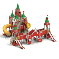OO5671 - Детский игровой комплекс «Кремль» | Архив - Благоустройство территории, "КРЫМ СКВЕР"