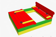 Песочница "Трансформер 2,0" - Благоустройство территории, "КРЫМ СКВЕР"