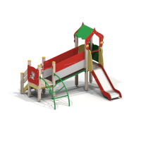 OO5219 - Детский игровой комплекс «Лесная сказка» | Архив - Благоустройство территории, "КРЫМ СКВЕР"