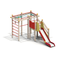 005318 - Детский игровой комплекс - Благоустройство территории, "КРЫМ СКВЕР"