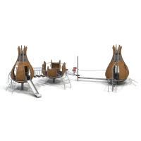 005321 - Детский игровой комплекс «Тюльпаны» - Благоустройство территории, "КРЫМ СКВЕР"