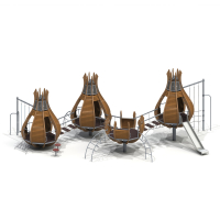 005320 - Детский игровой комплекс «Тюльпаны» - Благоустройство территории, "КРЫМ СКВЕР"