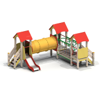 005122 - Детский игровой комплекс «Мини» - Благоустройство территории, "КРЫМ СКВЕР"