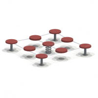 002460 - Детский игровой элемент - Благоустройство территории, "КРЫМ СКВЕР"