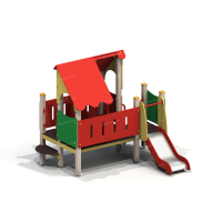 005103 - Детский игровой комплекс - Благоустройство территории, "КРЫМ СКВЕР"