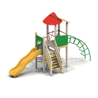 005346 - Детский игровой комплекс - Благоустройство территории, "КРЫМ СКВЕР"