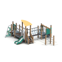 005136 - Детский игровой комплекс - Благоустройство территории, "КРЫМ СКВЕР"