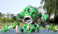 Игровая детская площадка 2-8225D - Благоустройство территории, "КРЫМ СКВЕР"
