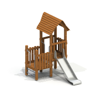 005366 - Детский игровой комплекс - Благоустройство территории, "КРЫМ СКВЕР"