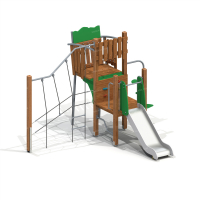 005488 - Детский игровой комплекс - Благоустройство территории, "КРЫМ СКВЕР"